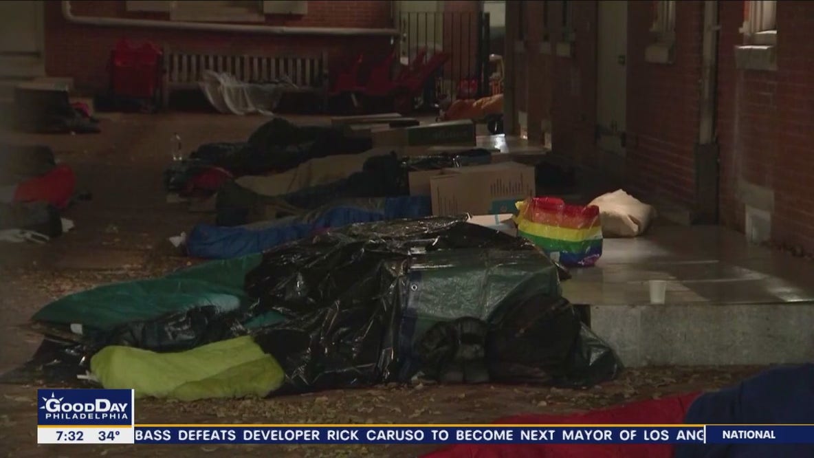 Covenant House hosts sleep out in cold temperatures to raise awareness for homelessness